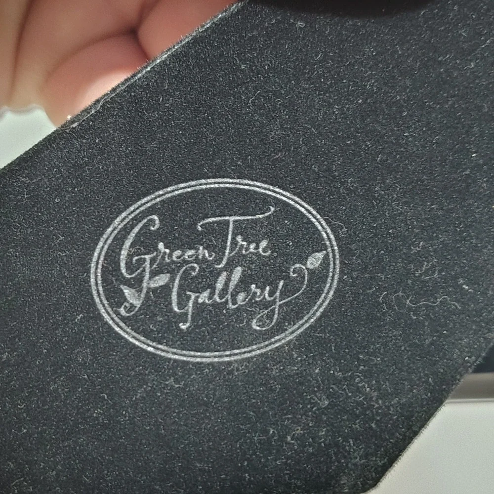 Green Tree‎ Gallery 4x6 Photo Frame Silver Tone Paw Print Mouse Design Desk